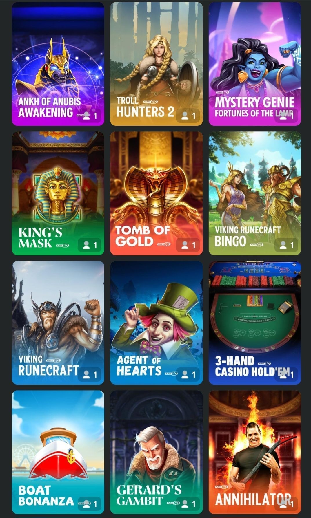 ColosseumCasino game